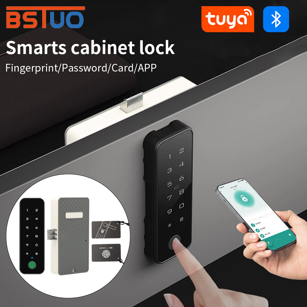 Smart Door Lock - Tuya Smart Fingerprint Lock Electric Biometric