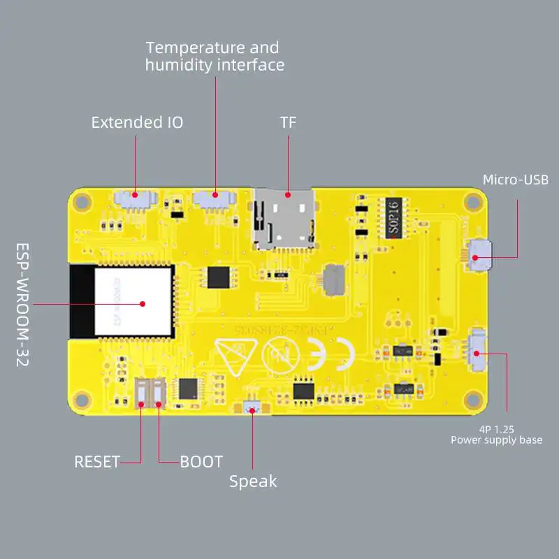Smart Home Integration - ESP32-3248S035 3.5 Inch Smart LCD Display