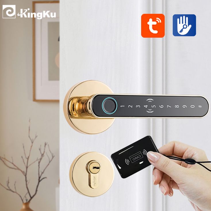 Smart Home Keyestudio - Smart Fingerprint Door Lock Handle for