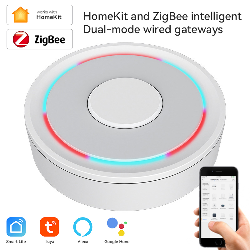 Smart Home Bridge - Tuya ZigBee Smart Gateway Homekit Wired