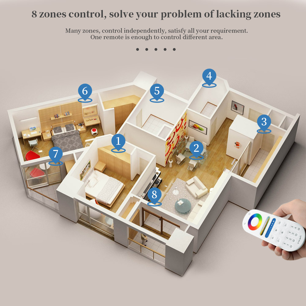 WB5 WiFi  Bluetooth 5 in 1 LED - Wifi Led Dimmer ulasan dan harga