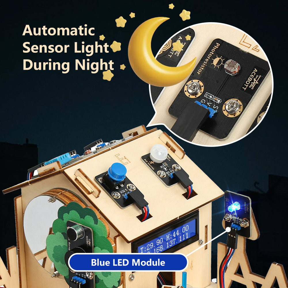 ACEBOTT Smart Home STEM STEAM  - Smart Home Keyestudio ulasan dan harga