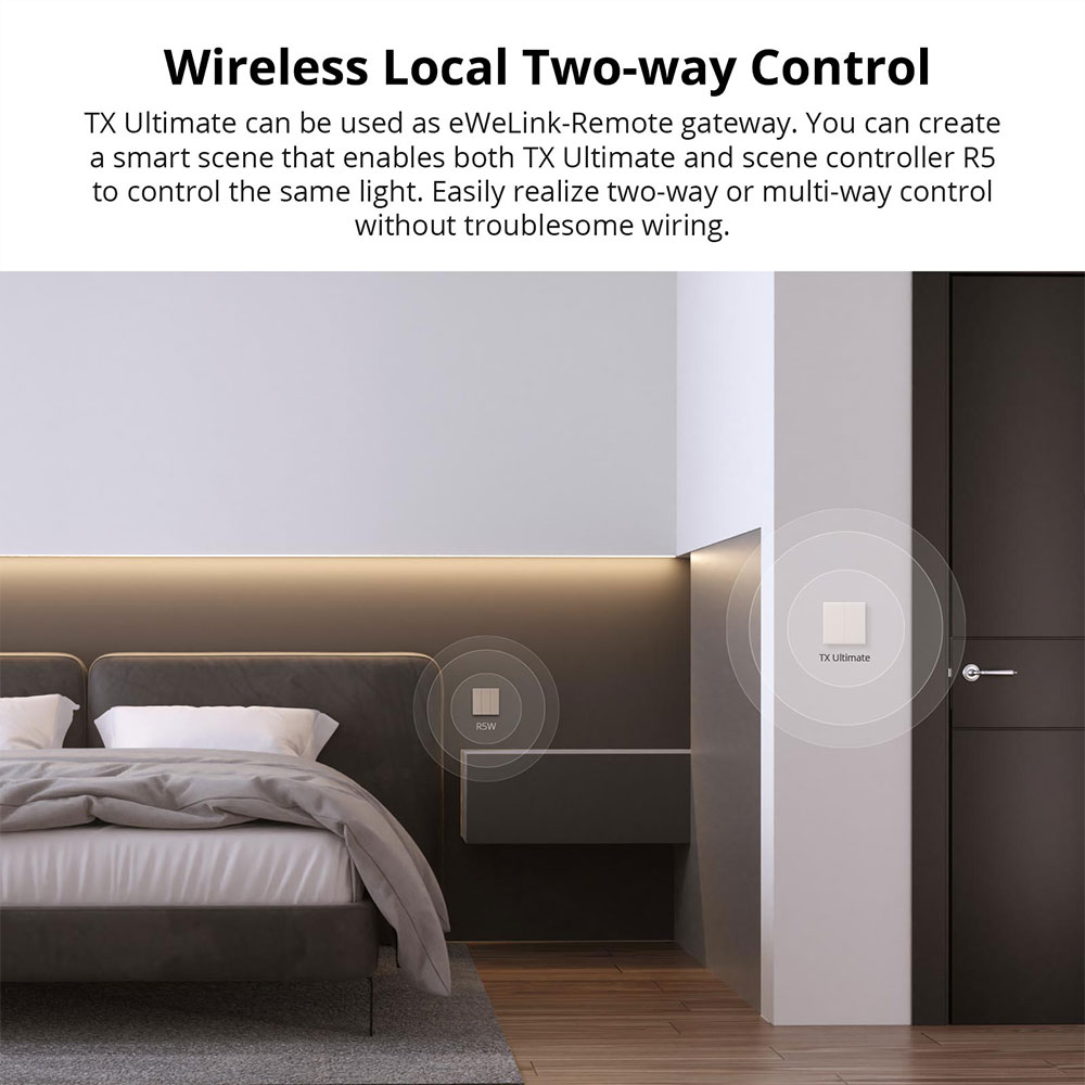 SONOFF TX Ultimate Smart WiFi  - Wifi Led Dimmer ulasan dan harga