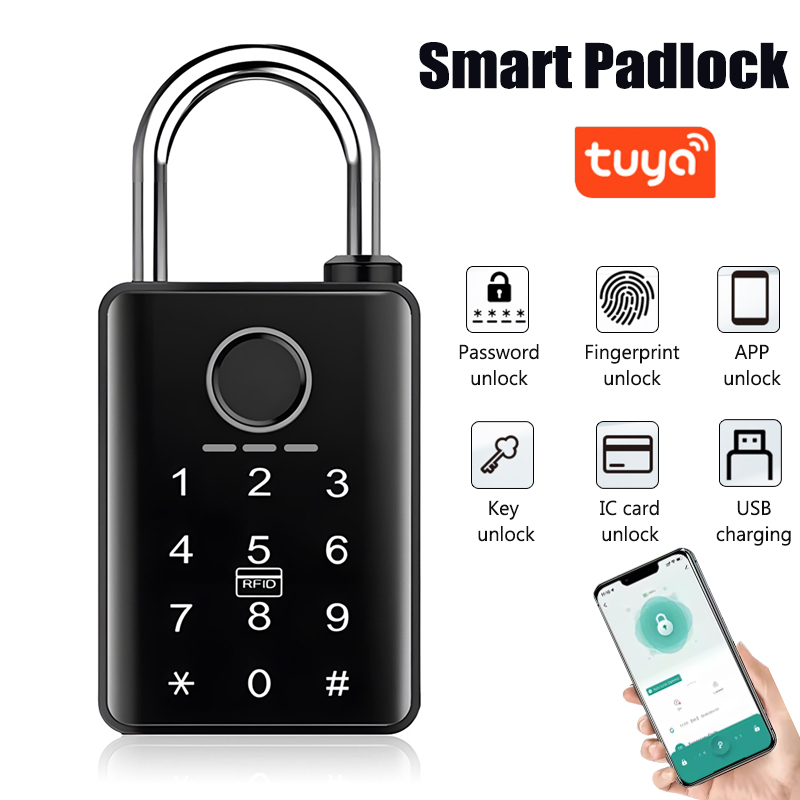 Tuya Smart Door Lock Fingerpri - Smart Home Door Lock ulasan dan harga