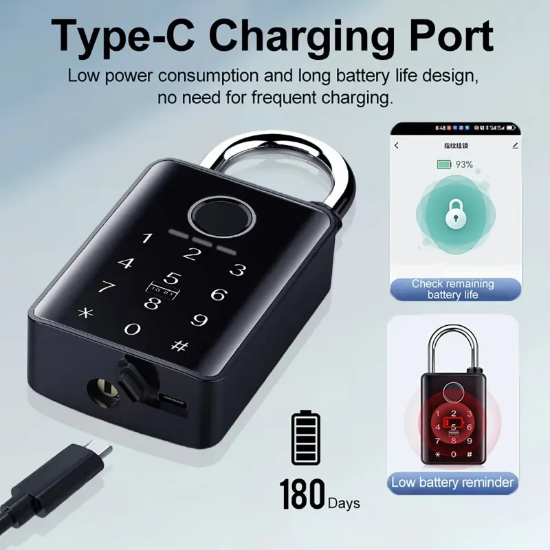 Tuya Smart Door Lock Fingerpri - Smart Home Door Lock ulasan dan harga