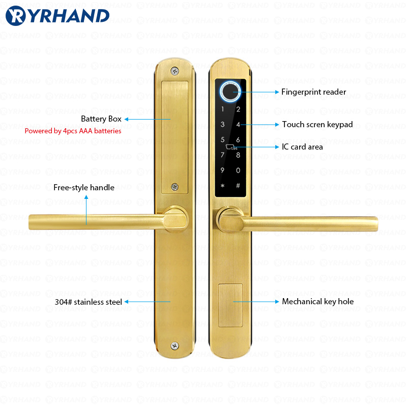 IP66 Gold Stainless steel Slid - Smart Home Keyestudio ulasan dan harga