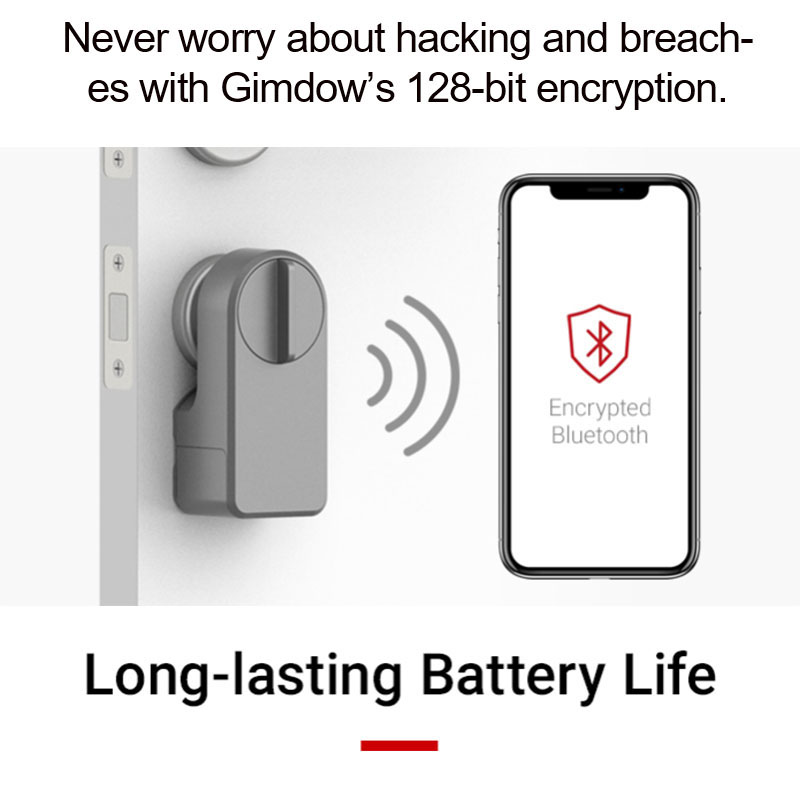 GIMDOW Bluetooth-compatible Ga - Smart Home Door Lock ulasan dan harga