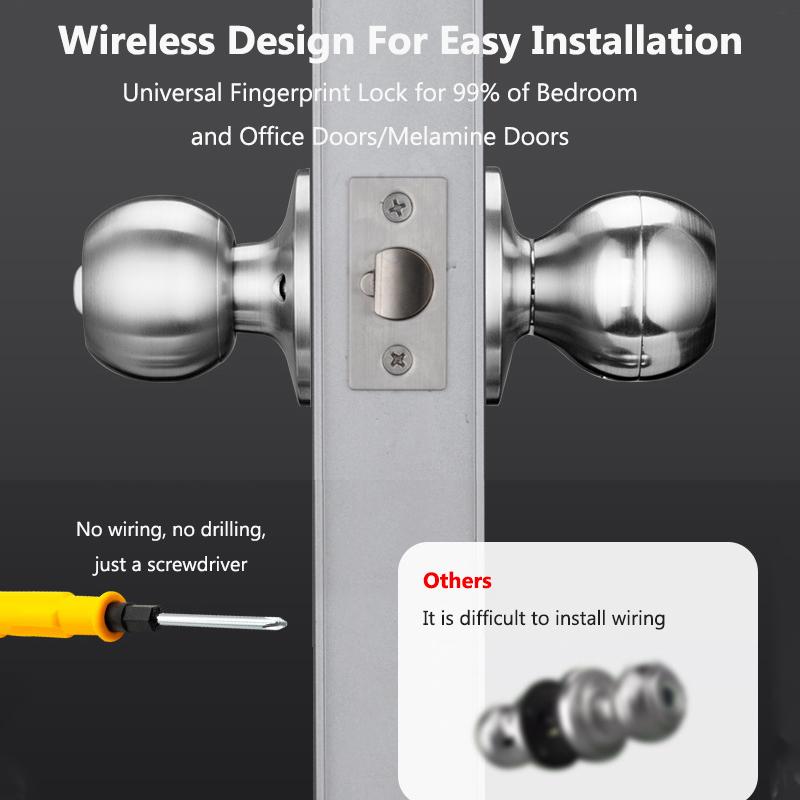 Tuya Door Lock Smart Fingerpri - Smart Home Door Lock ulasan dan harga