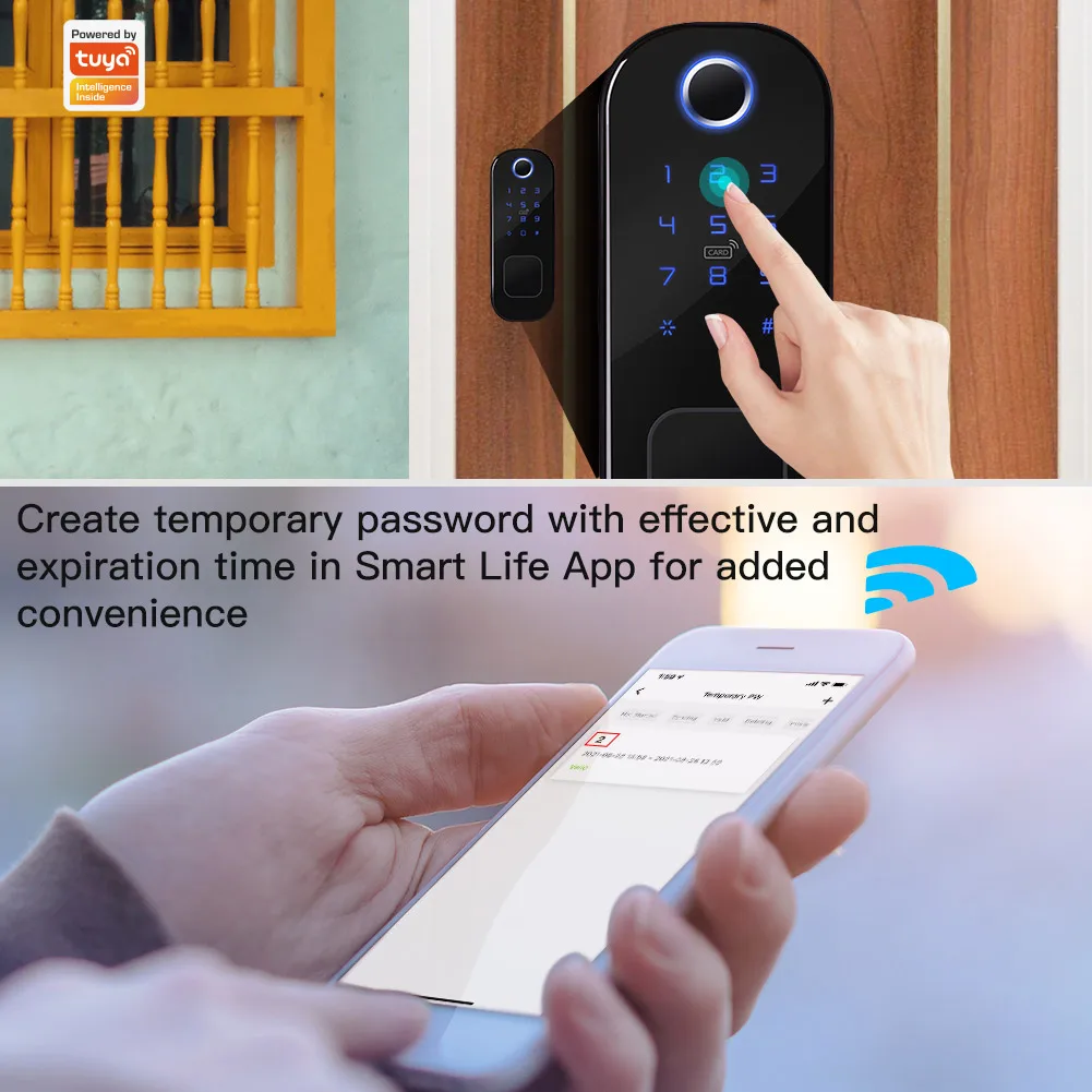 MOES WiFi Tuya Smart Lock Door - Smart Home Door Lock ulasan dan harga