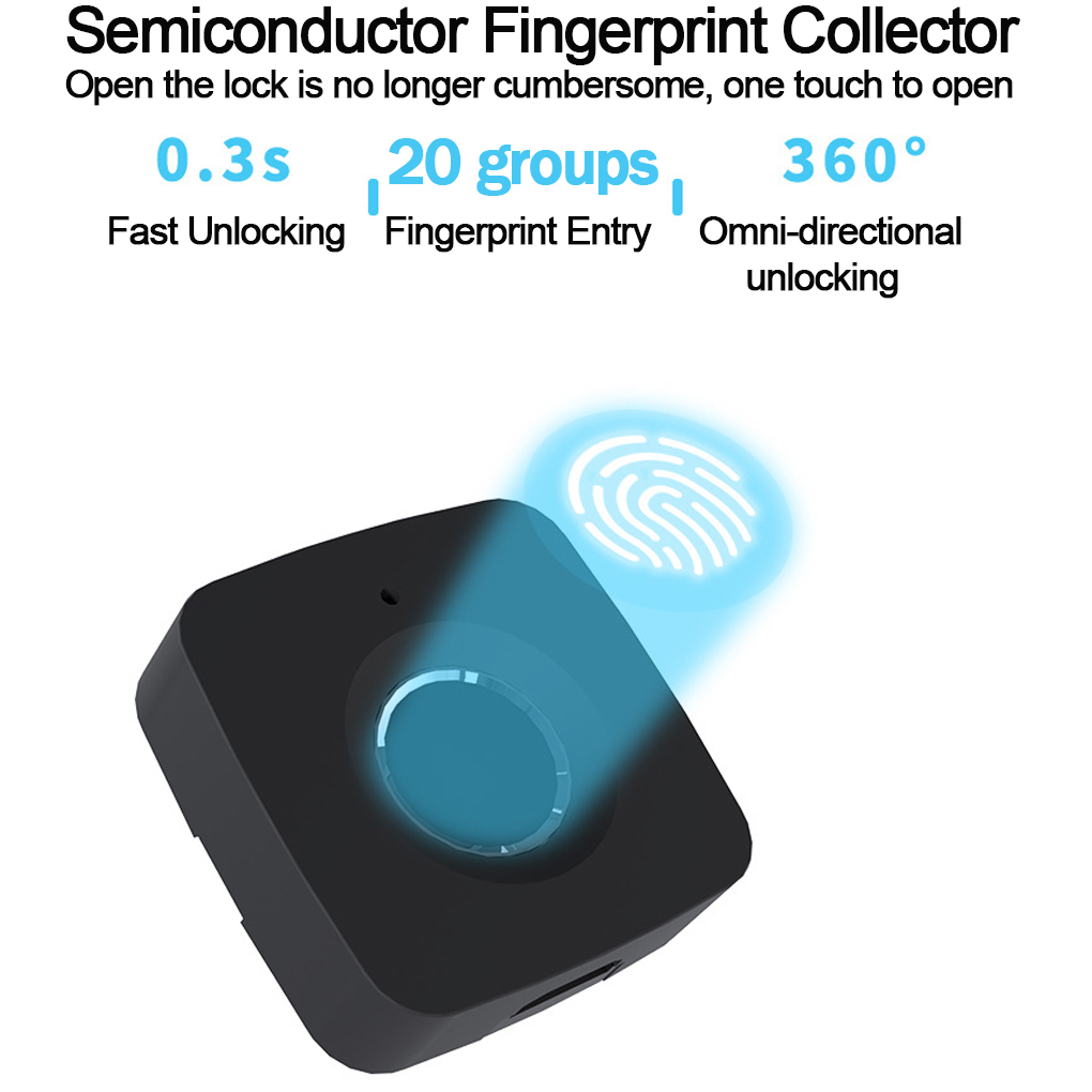 Fingerprint Lock Keyless Cabin - Smart Door Lock ulasan dan harga