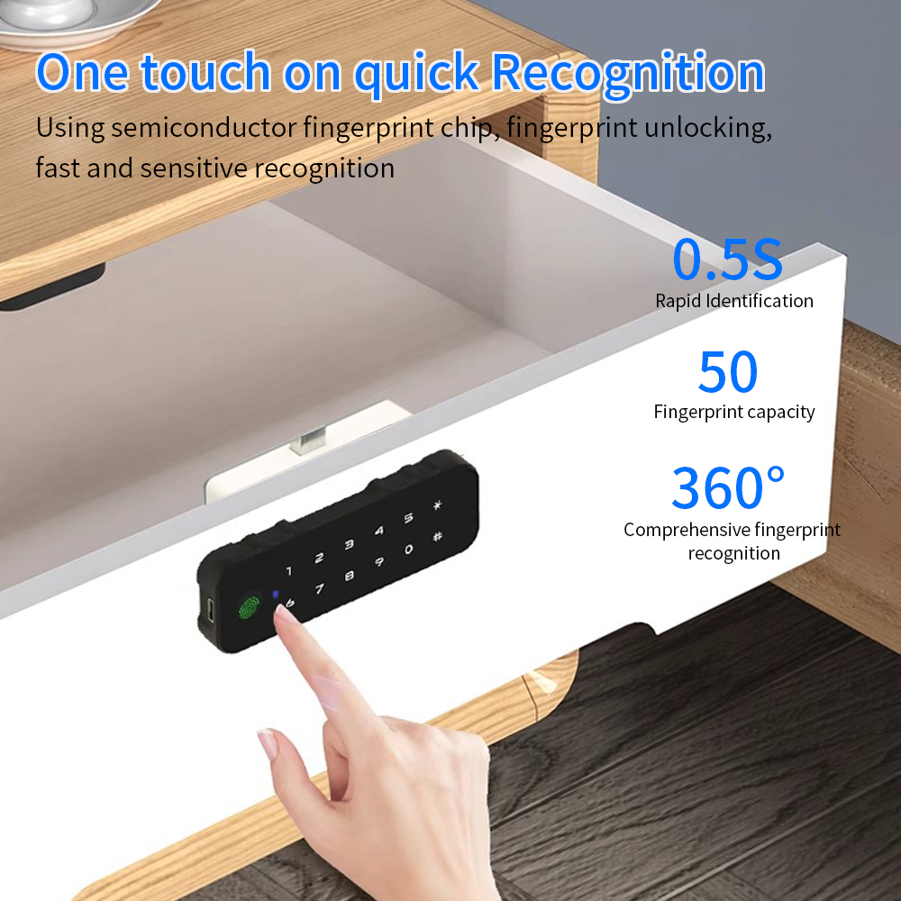 Tuya Smart Fingerprint Lock El - Smart Door Lock ulasan dan harga