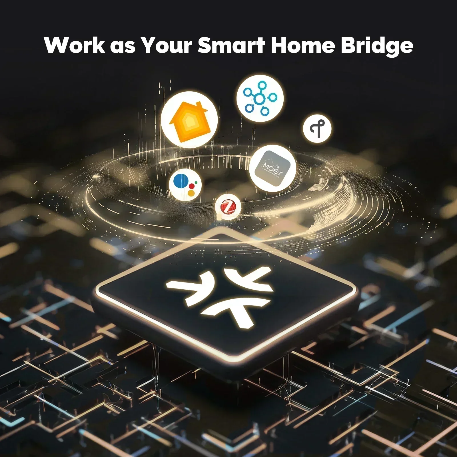 MOES Tuya Zigbee Matter Thread - Smart Home Bridge ulasan dan harga