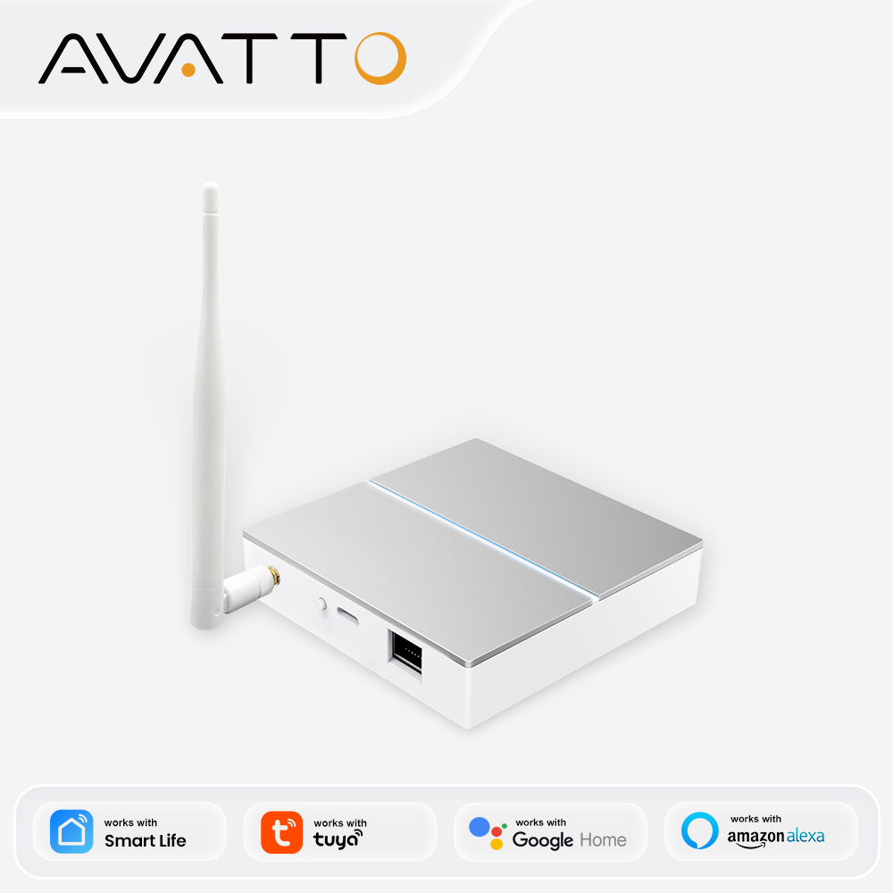 AVATTO Tuya ZigBee Gateway wit - Smart Home Bridge ulasan dan harga
