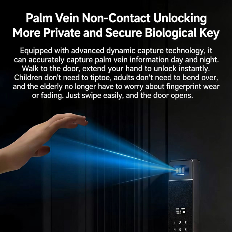 Sharp S5-FV Fully Automatic Sm - Smart Home Door Lock ulasan dan harga