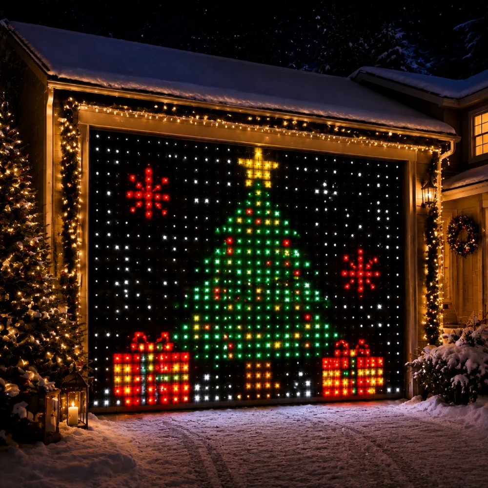 LED Pixel Curtain Lights Bluet - Smart Home Lighting Control ulasan dan harga