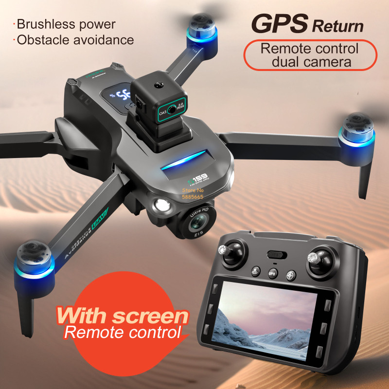 8K Dual Camera 5G WIFI FPV Rem - Wifi Led Dimmer ulasan dan harga