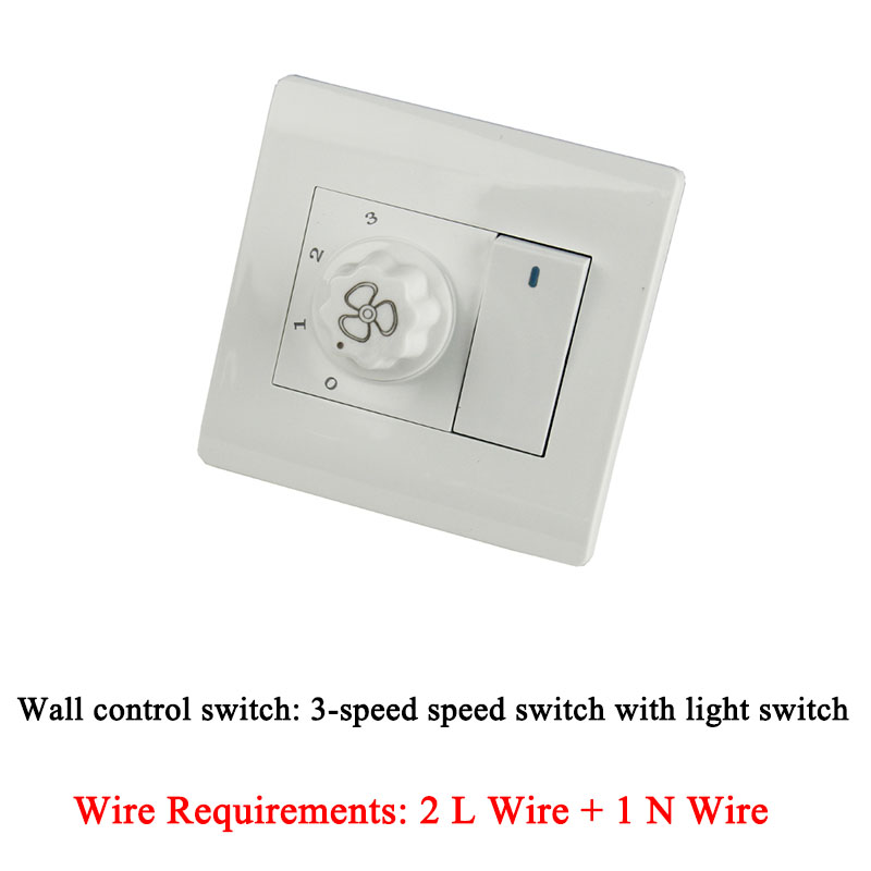 Ceiling Fan Control 3 Gear Spe - Smart Home Ventilation ulasan dan harga