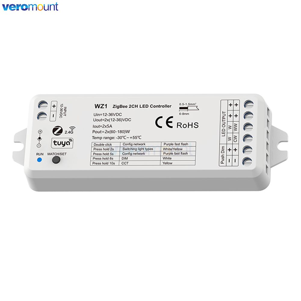 WZ1 Zigbee LED Dimmer 12V 24V  - Wifi Led Dimmer ulasan dan harga