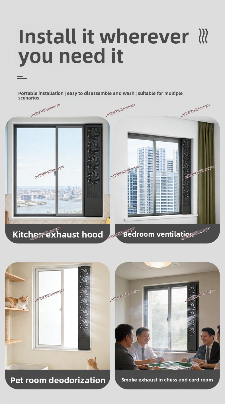 No Perforation No Installation - Smart Home Ventilation ulasan dan harga