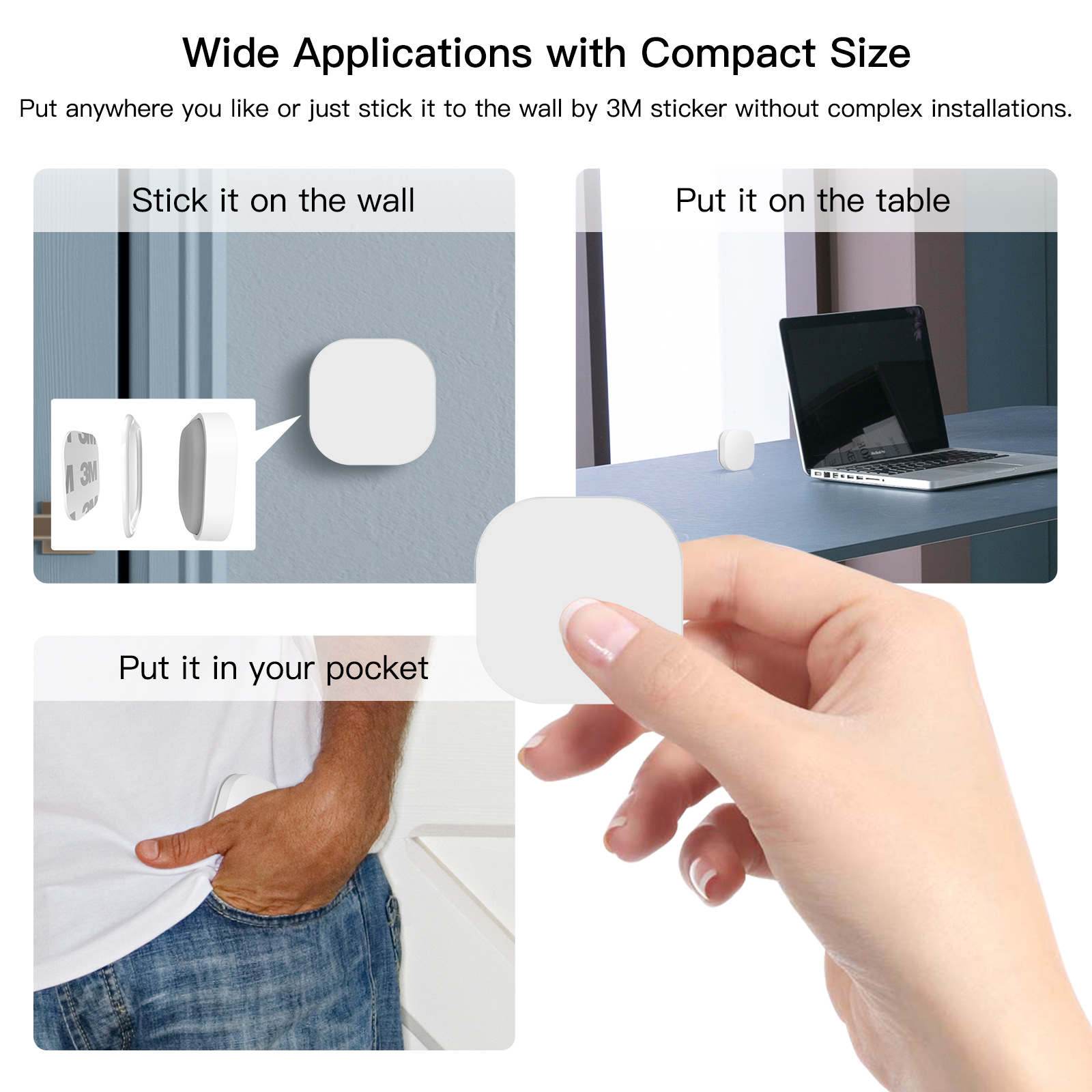 Mini Wireless Switch ZigBee Em - Smart Home Bridge ulasan dan harga