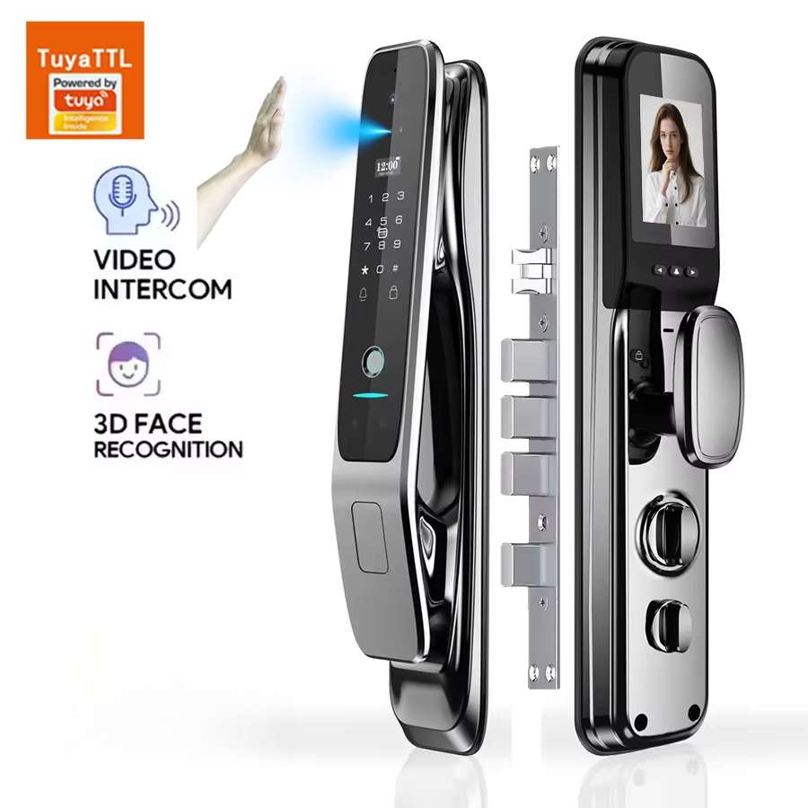 Tuya Fully Automatic Smart Doo - Smart Door Lock ulasan dan harga