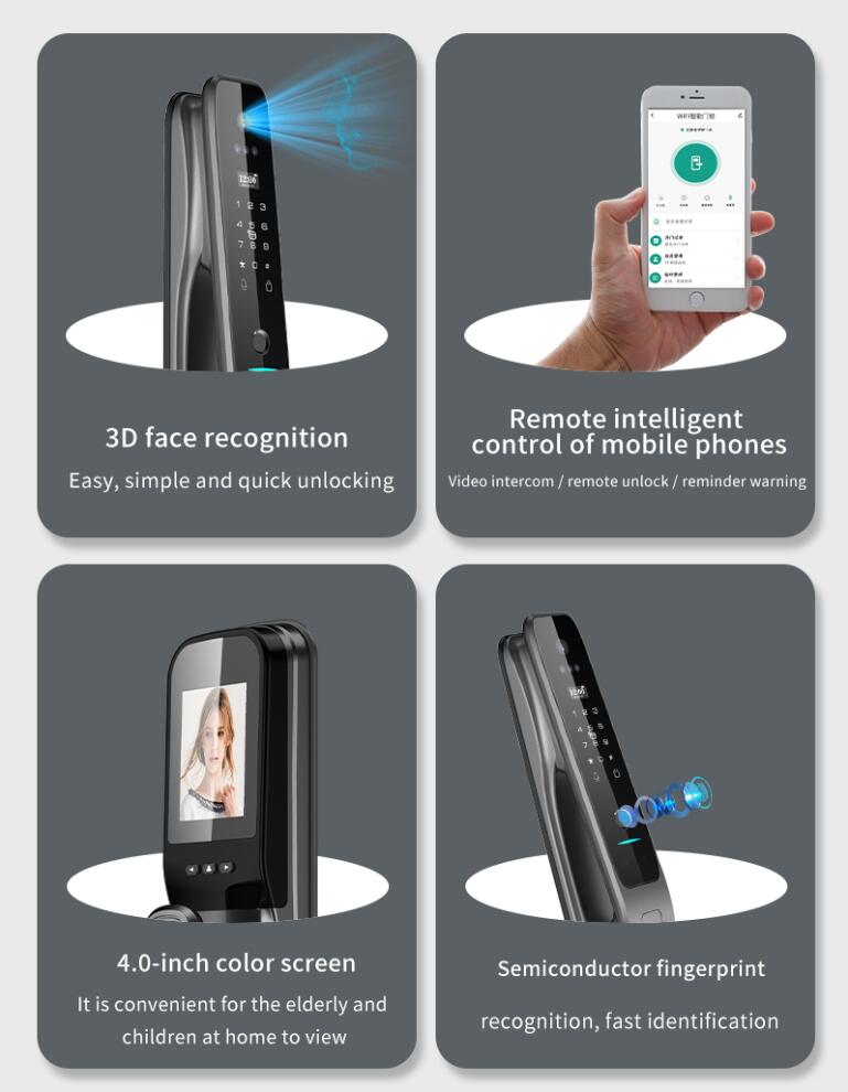 Tuya Fully Automatic Smart Doo - Smart Door Lock ulasan dan harga