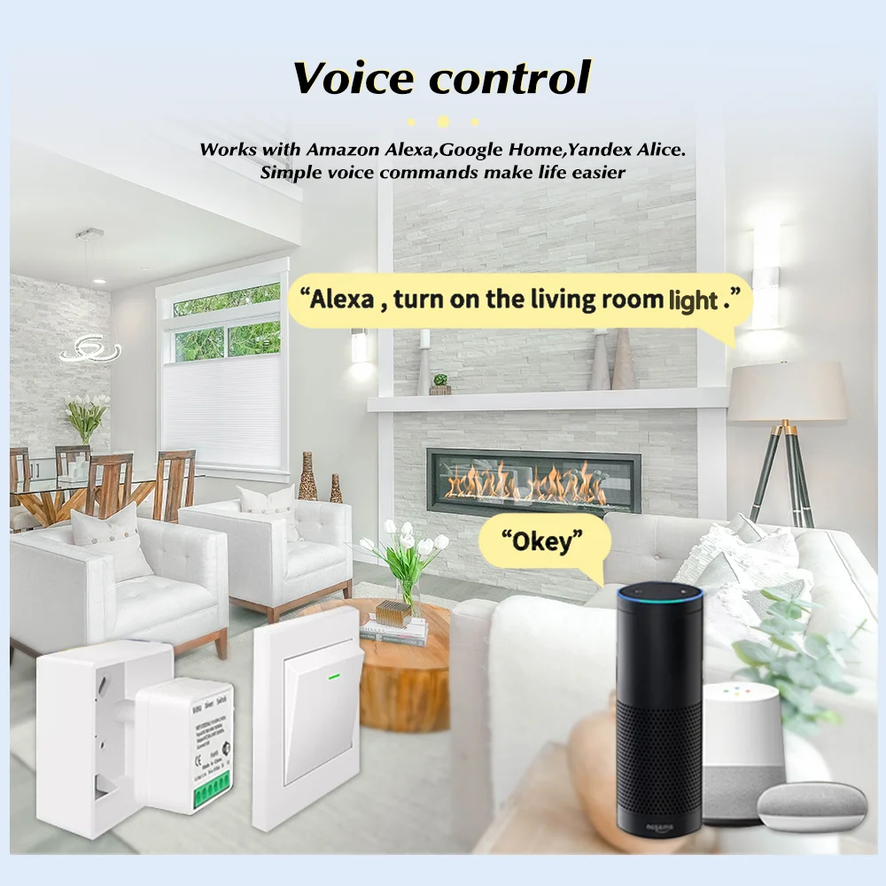 For Tuya Mini Smart WiFi Switc - Smart Home Lighting Control ulasan dan harga