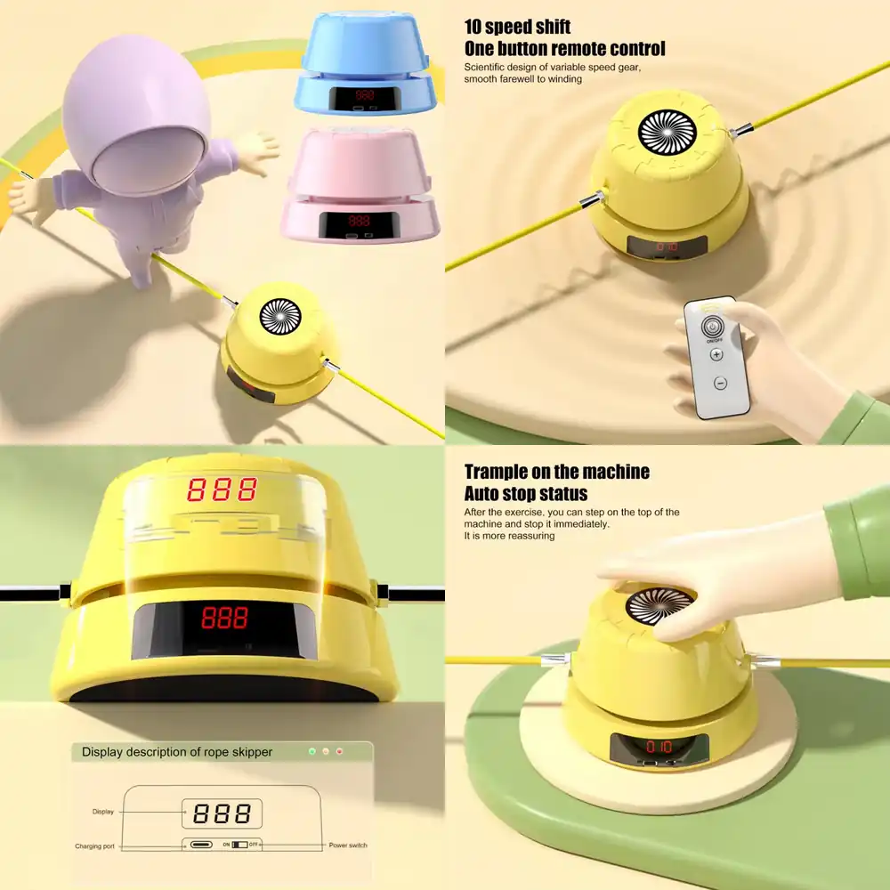 WAP01  Smart Electric Skipping - Smart Home Remote Control ulasan dan harga