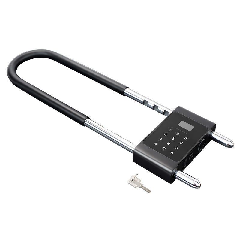 Fingerprint U-Type Lock Electr - Smart Door Lock ulasan dan harga