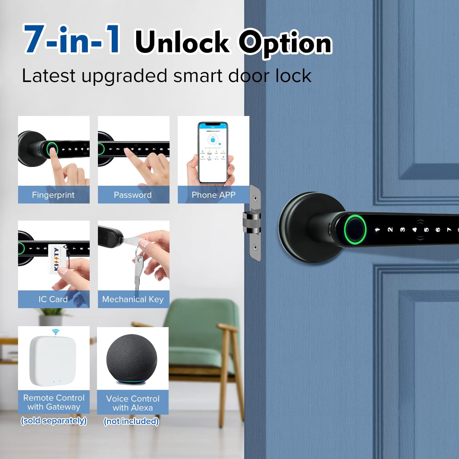 Smart Fingerprint Door Lock Ha - Smart Home Keyestudio ulasan dan harga