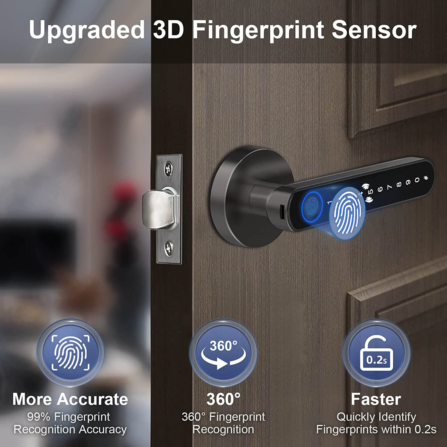 Smart Fingerprint Door Lock Ha - Smart Home Keyestudio ulasan dan harga