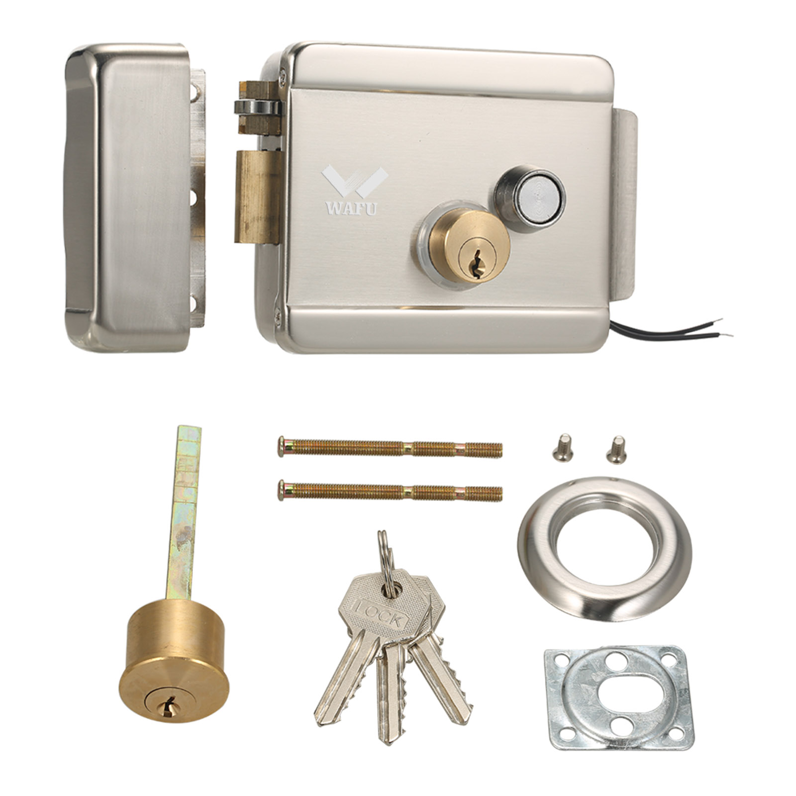 WAFU Smart Electric Gate Door  - Smart Home Door Lock ulasan dan harga