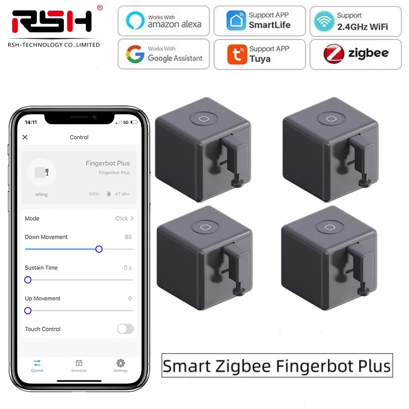 Tuya Zigbee Fingerbot Plus Sma - Smart Home Japan ulasan dan harga