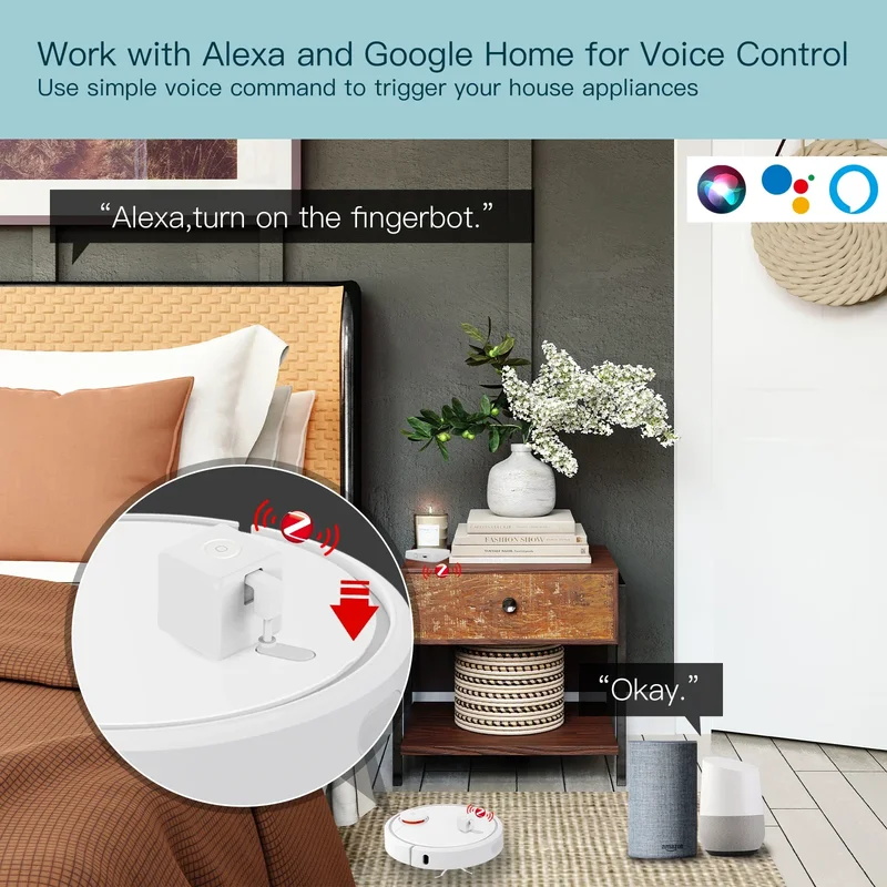 Tuya Zigbee Fingerbot Plus Sma - Smart Home Japan ulasan dan harga