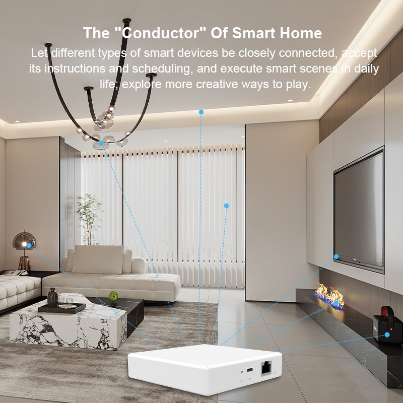 Matter Gateway Hub Homekit Tuy - Smart Home Bridge ulasan dan harga