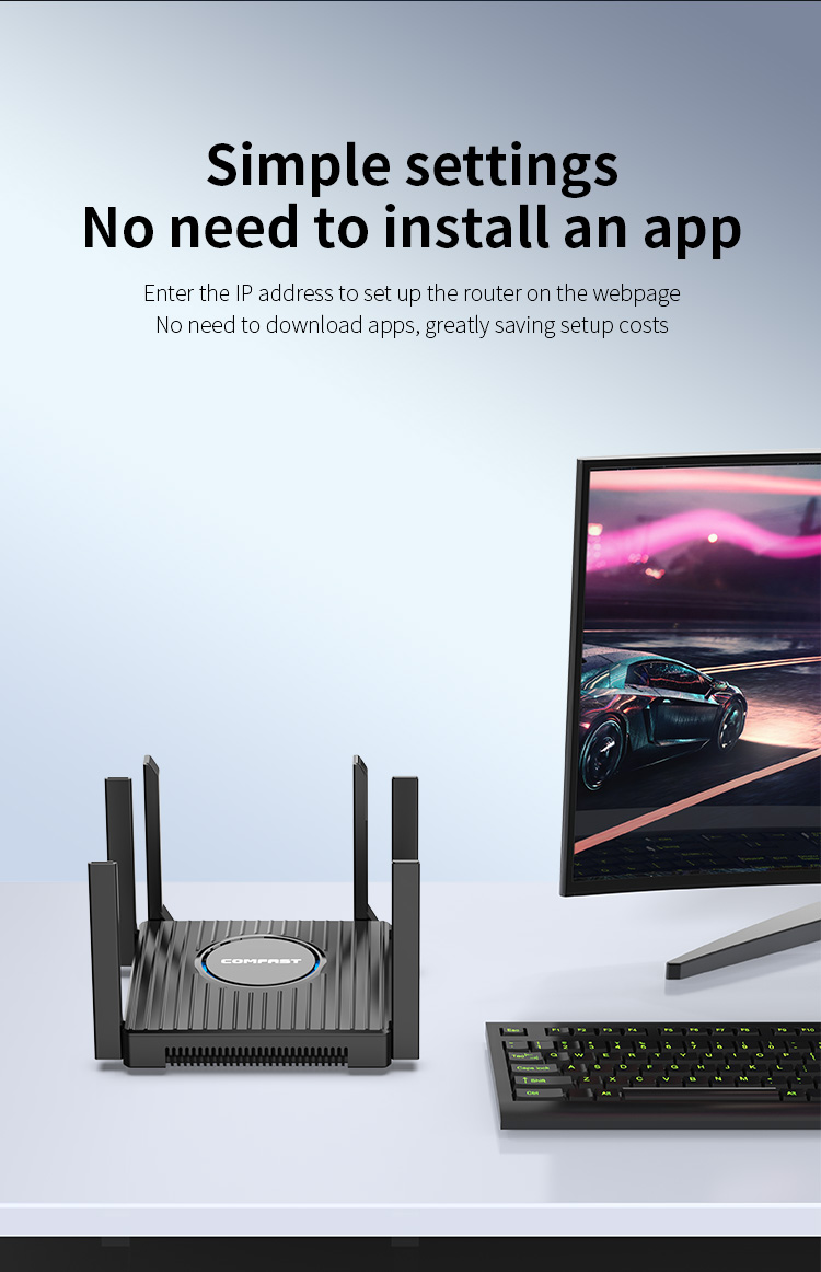 COMFAST AX3000 Router WiFi6 29 - Smart Home Dan ulasan dan harga