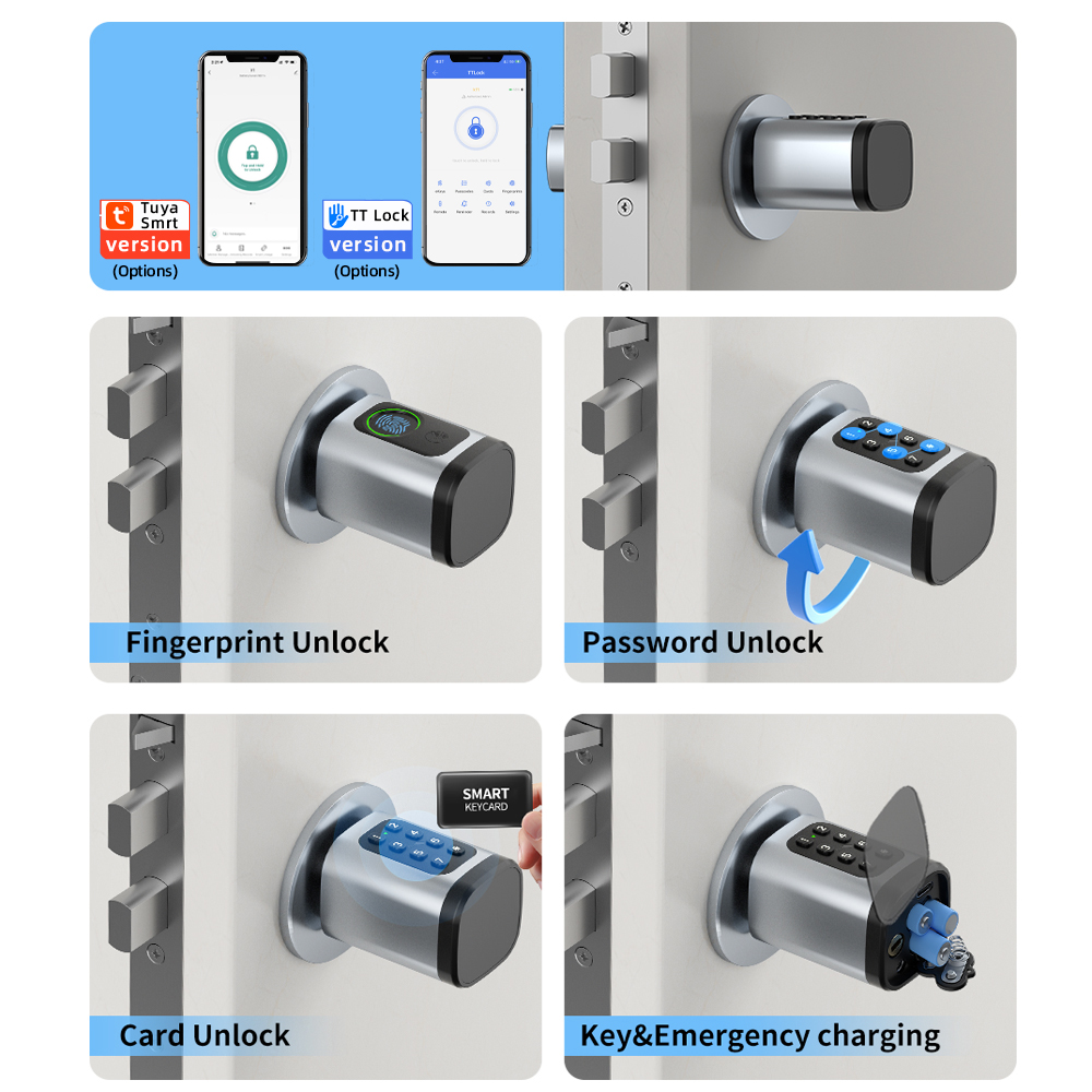 RAYKUBE V1 Tuya BLE TT Lock Sm - Smart Home Keyestudio ulasan dan harga