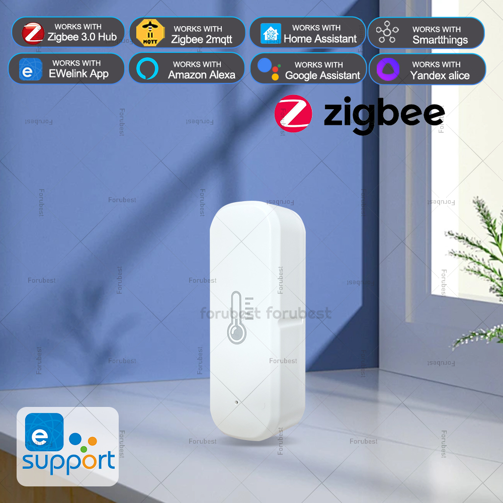 ZigBee Temperature And Humidit - Smart Home Bridge ulasan dan harga