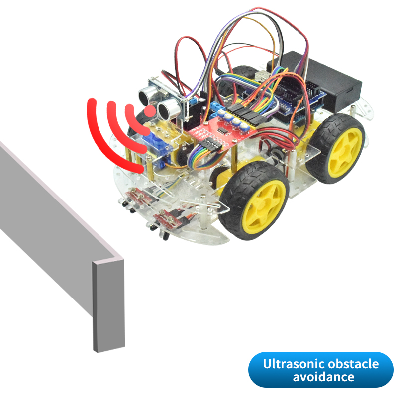 4WD Smart Robot Car Chassis Ki - Smart Home Keyestudio ulasan dan harga