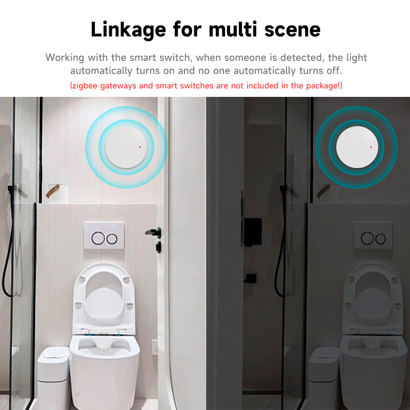 Tuya Zigbee 3.0 24GHz MmWave H - Smart Home Integration ulasan dan harga