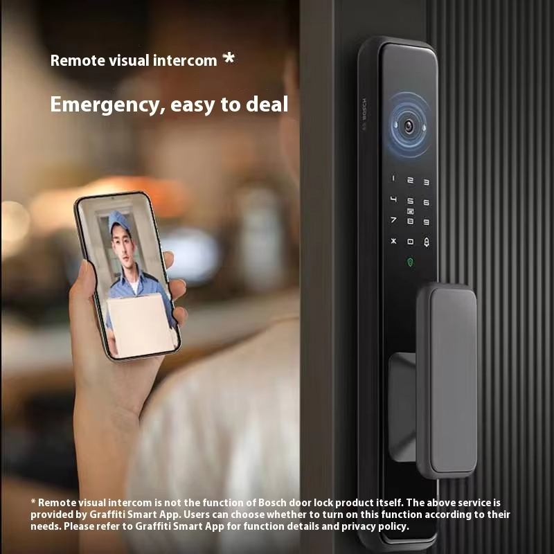 Fully Automatic Smart Lock EL6 - Smart Home Door Lock ulasan dan harga