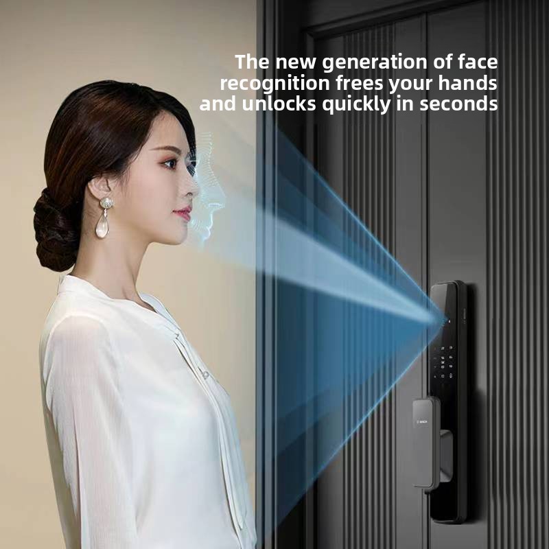 Fully Automatic Smart Lock EL6 - Smart Home Door Lock ulasan dan harga
