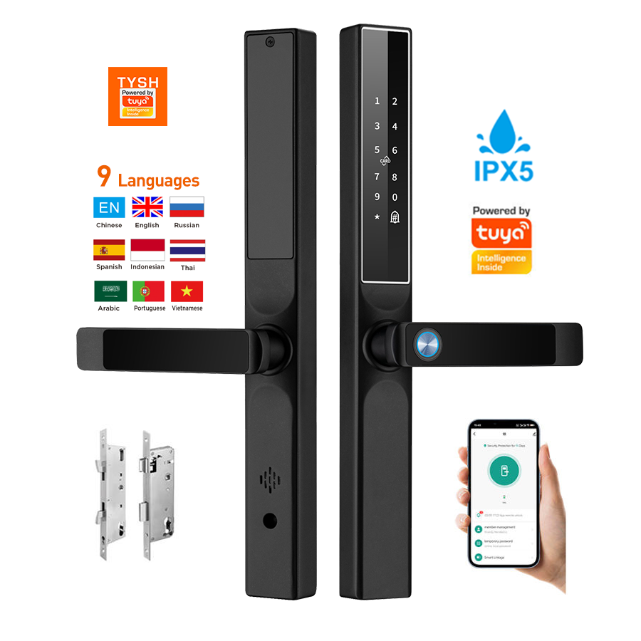 Tuya App Fingerprint Door Lock - Smart Home Door Lock ulasan dan harga