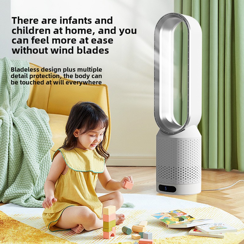 NEW 2026 Bladeless Fan for Hom - Smart Home Ventilation ulasan dan harga