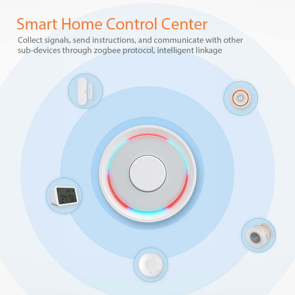 Tuya Smart ZigBee Wireless/Wir - Smart Home Bridge ulasan dan harga