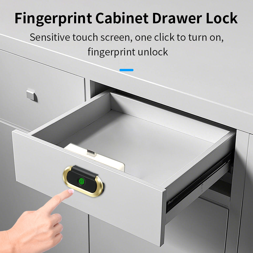 Biometric Fingerprint Lock Ant - Smart Door Lock ulasan dan harga