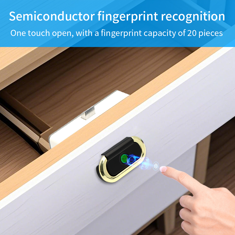 Biometric Fingerprint Lock Ant - Smart Door Lock ulasan dan harga