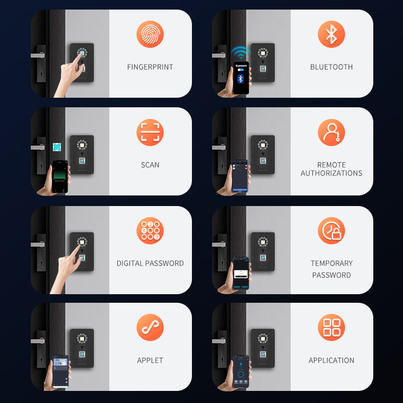 Intelligent Padlock Hang Desig - Smart Home Door Lock ulasan dan harga