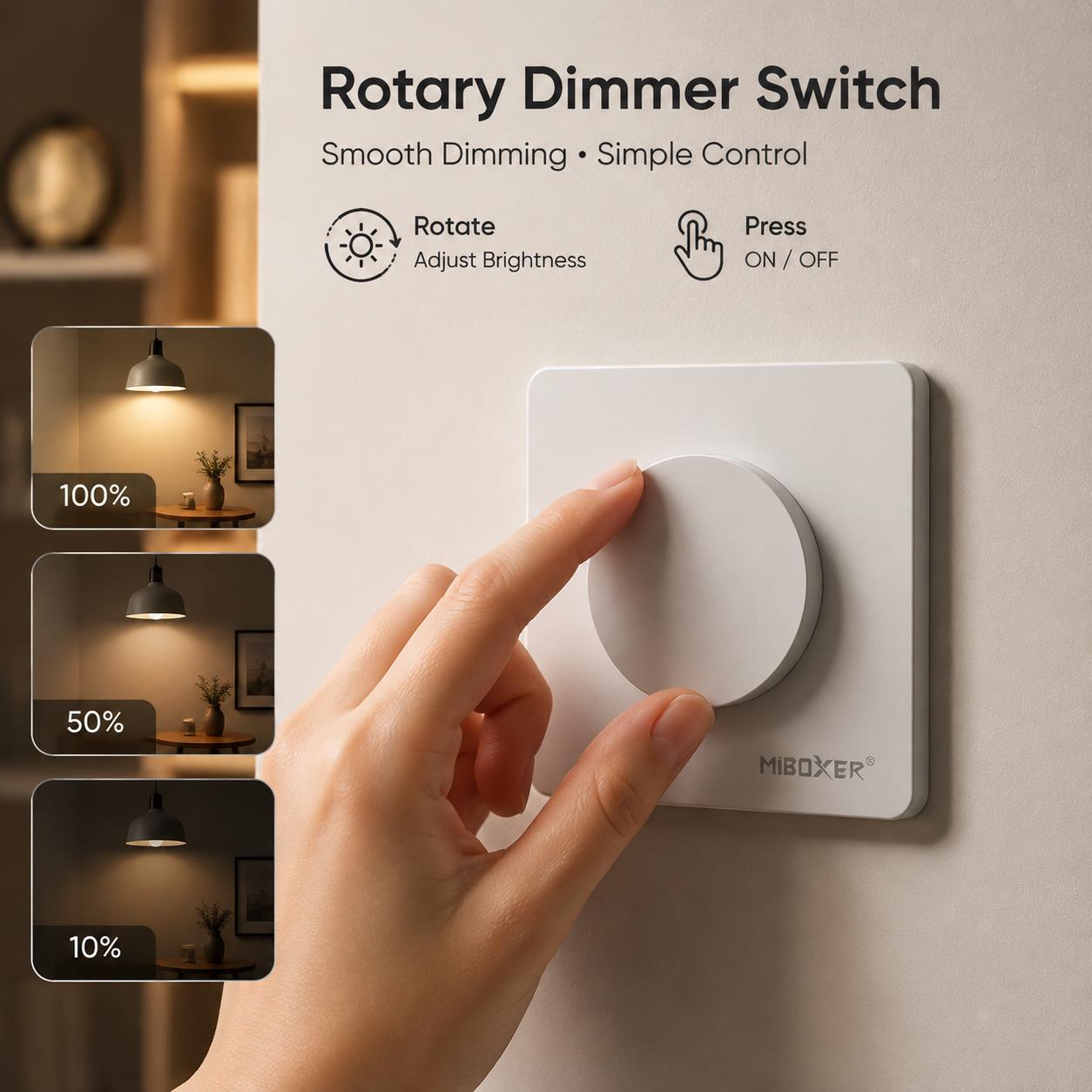 Miboxer E2-WR K1 PUSH3 PUSH3-2 - Wifi Led Dimmer ulasan dan harga