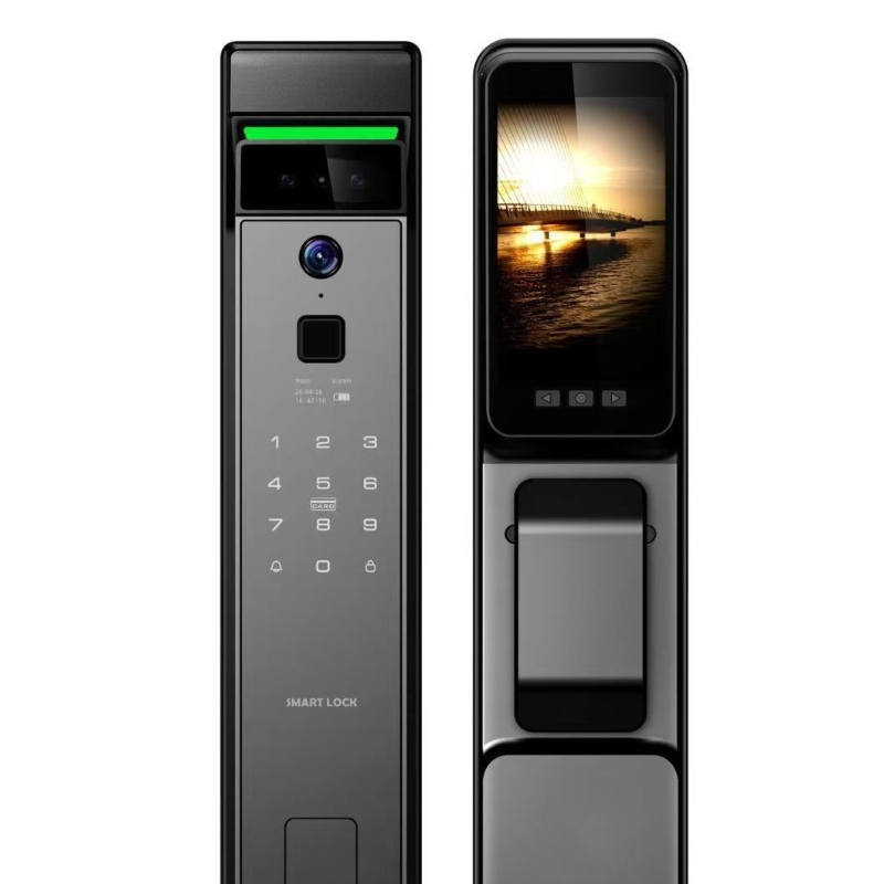 3D Facial Recognition Fingerpr - Smart Home Door Lock ulasan dan harga